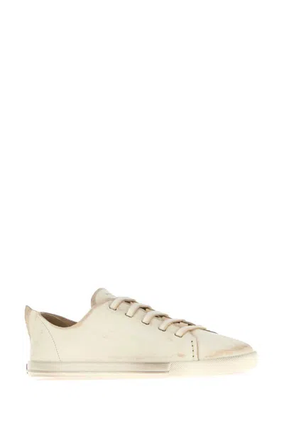 Prada Laced Shoes In White