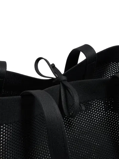 Bimba Y Lola Medium Flyknit Shoulder Bag In Black