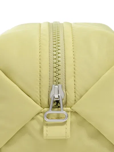 Bimba Y Lola Large Zipped Make-up Bag In Yellow