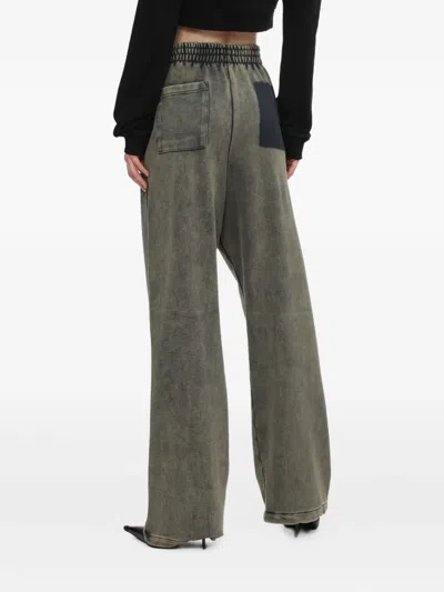 We11 Done Patch-pockets Track Pants In Gray