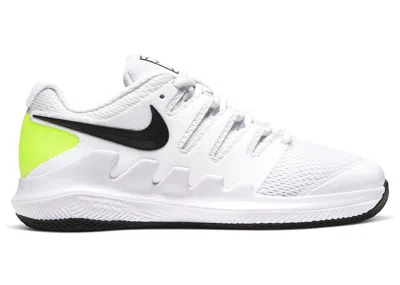 Pre-owned Nike Court Zoom Vapor X Sneakers In White/volt/black In Multi