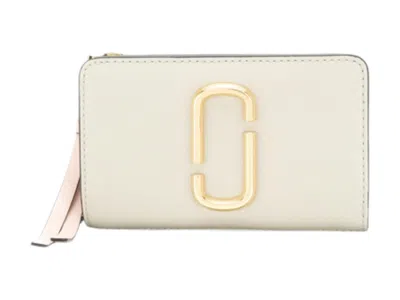 Pre-owned Marc Jacobs Women's  The Compact Wallet In Dust I
