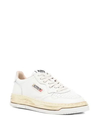 Autry X Mihara Yasuhiro Medalist Super Vintage Sneakers In White
