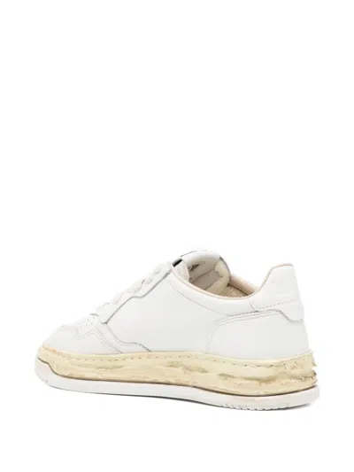 Autry X Mihara Yasuhiro Medalist Super Vintage Sneakers In White