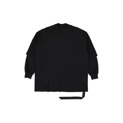 Rick Owens Drkshdw Tommy Hustler Sweatshirt In Black