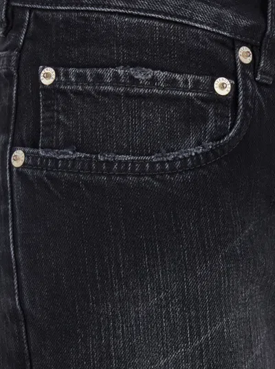 Balenciaga Wide Leg Pants In Black