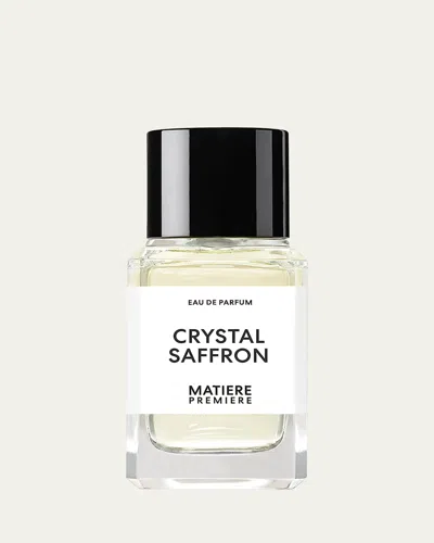 Matiere Premiere Crystal Saffron Eau De Parfum, 3.4 Oz. In Multi