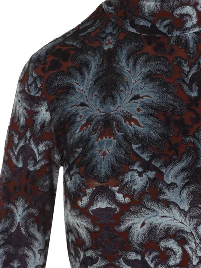 Etro Jacquard In Blue