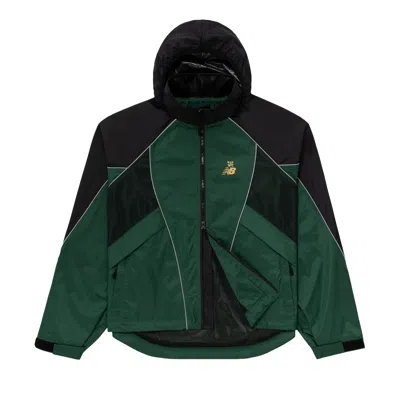 Pre-owned Aimé Leon Dore X New Balance Track Jacket 'dark Green' | Multi-color | Men's Size S