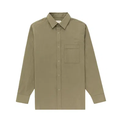 Pre-owned Aimé Leon Dore Western Overshirt 'laurel Oak' | Green | Men's Size L