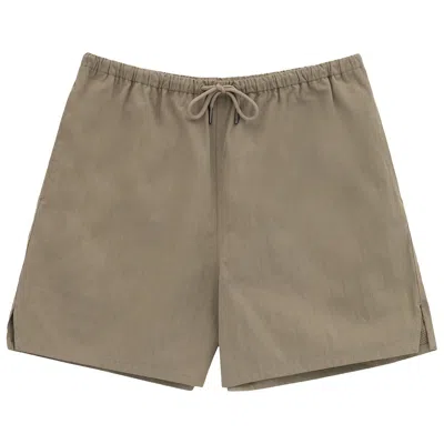 Pre-owned Aimé Leon Dore Surplus Short 'laurel Oak' | Tan | Men's Size Xs In Brown