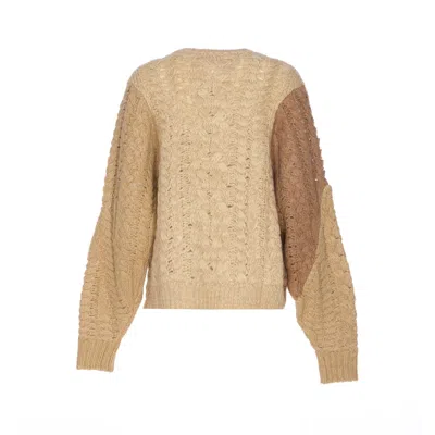Isabel Marant Étoile Isabel Marant Etoile Patchwork Daryl Sweater In Gray