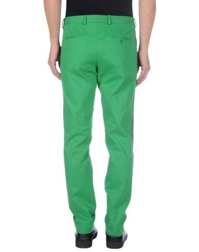 Shop Carven Casual Pants In Green