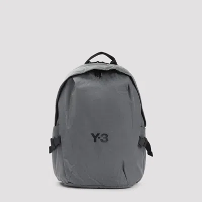 Y-3 Modern Backpack With Adjustable Straps And Pockets In Gray