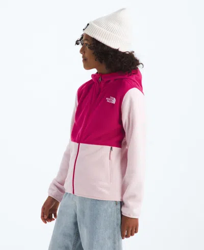 The North Face Girls 6-16 Warm Antora Breathable Rain Jacket In Pink