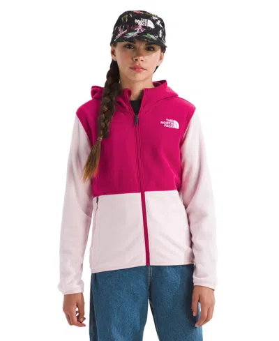 The North Face Girls 6-16 Warm Antora Breathable Rain Jacket In Pink