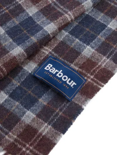 Barbour Tartan Lambswool Scarf Accessories In Multi