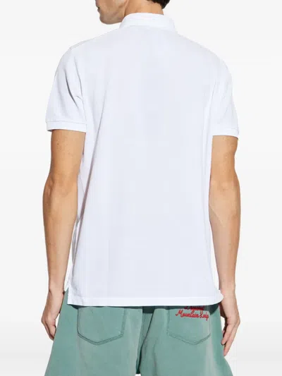 Dsquared2 Logo-print Polo Shirt In White