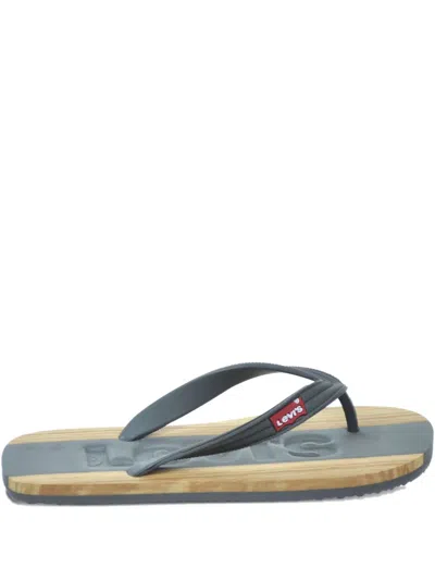 Levi's Jayden Flip Flops In Gray