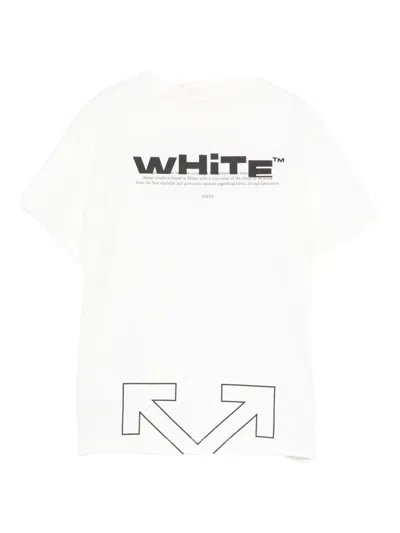 Off-white Logo T-shirt In White