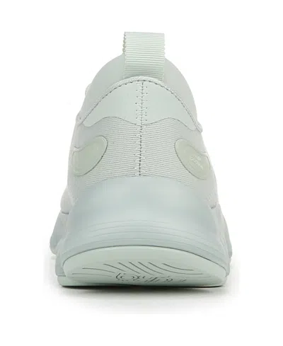 Ryka Podflow Ez J3109f1300 Women Icicle Green Bungee Laces Walking Shoe Dwa1640 In Gray