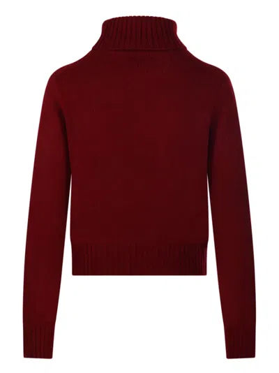 Beyou Turtleneck Sweater In Burgundy