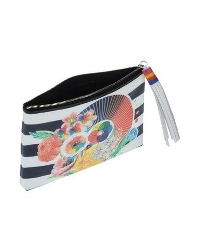 Shop Mary Katrantzou Handbag In White