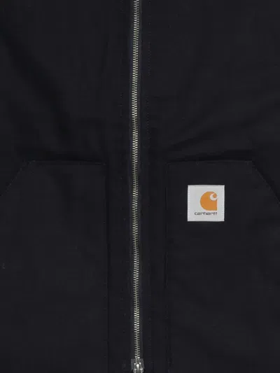 Carhartt Dearborn Canvas Classic Vest In Black