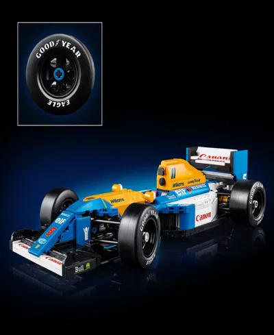 Lego Icons Williams Racing Fw14b And Nigel Mansell Model Car Set 10353, 799 Pieces In Black