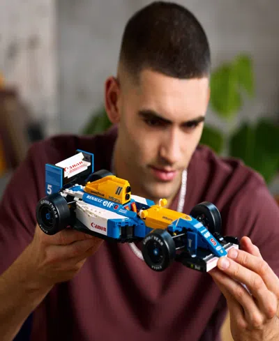Lego Icons Williams Racing Fw14b And Nigel Mansell Model Car Set 10353, 799 Pieces In Black
