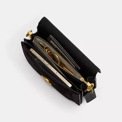 Coach Tabby Shoulder Bag 26 In Haircalf With Leopard Print In Brown