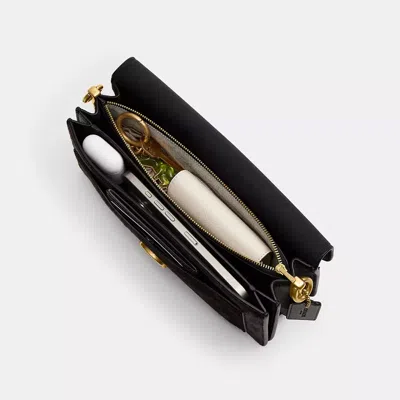 Coach Tabby Shoulder Bag 26 In Haircalf With Leopard Print In Brown