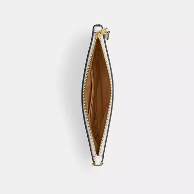 Coach Essential Small Wristlet With Sticker Print In Multi