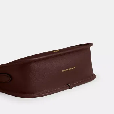 Coach Waverly Shoulder Bag With Embossed Logo In Brown