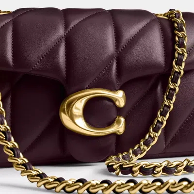 Coach Quilted Leather Tabby 20 Shoulder Bag