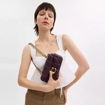 Coach Quilted Leather Tabby 20 Shoulder Bag