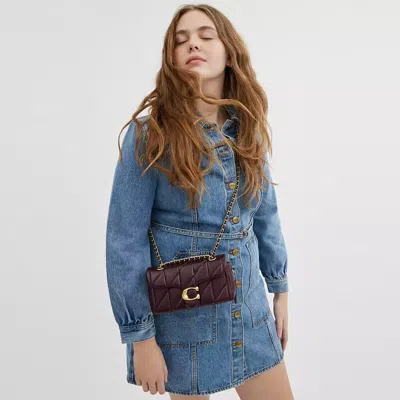 Coach Quilted Leather Tabby 20 Shoulder Bag