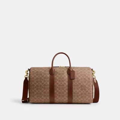 Coach Compass Bag 45 In Signature Canvas In Multi