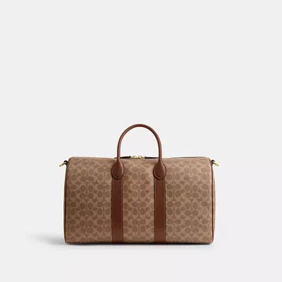 Coach Compass Bag 45 In Signature Canvas In Multi