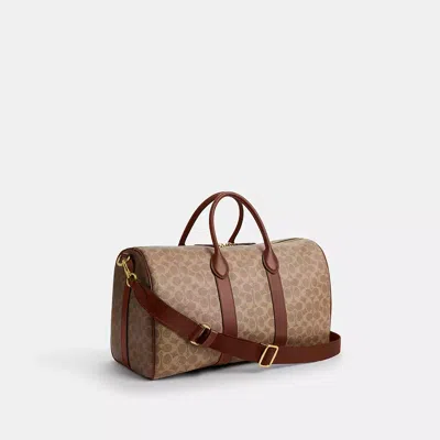 Coach Compass Bag 45 In Signature Canvas In Multi