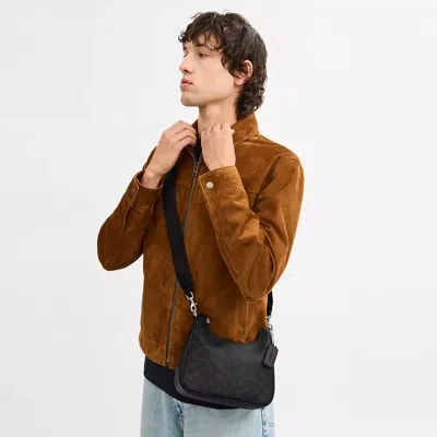 Coach Nolan Hobo Bag In Signature Canvas