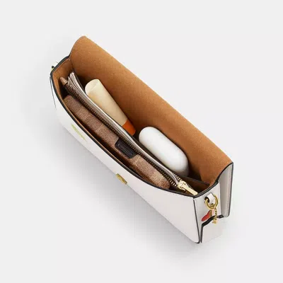 Coach Mila Crossbody Bag With Sticker Print In White