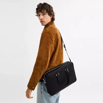 Coach Caden Brief Bag In Black