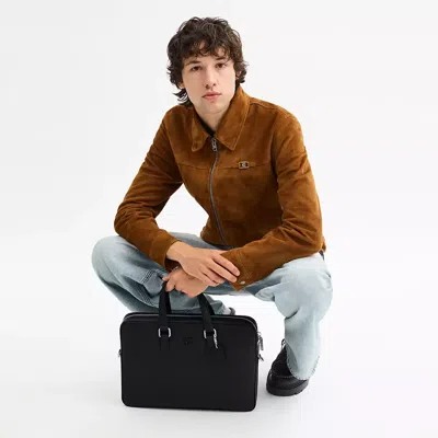 Coach Caden Brief Bag In Black