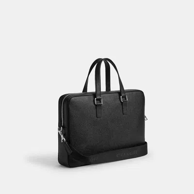 Coach Caden Brief Bag In Black
