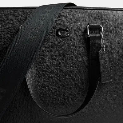 Coach Caden Brief Bag In Black