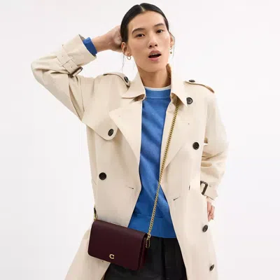 Coach Mila Crossbody Bag With Signature Canvas In Multi