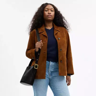 Coach Bleecker Bucket Bag 21 In Multi