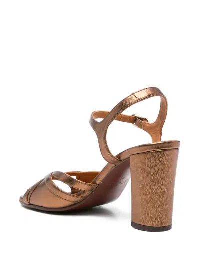 Chie Mihara 75mm Bemon Crossover Ankle-strap Sandals In Brown