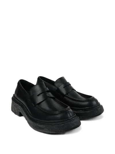 Camperlab Penny-strap Platform Loafers In Black